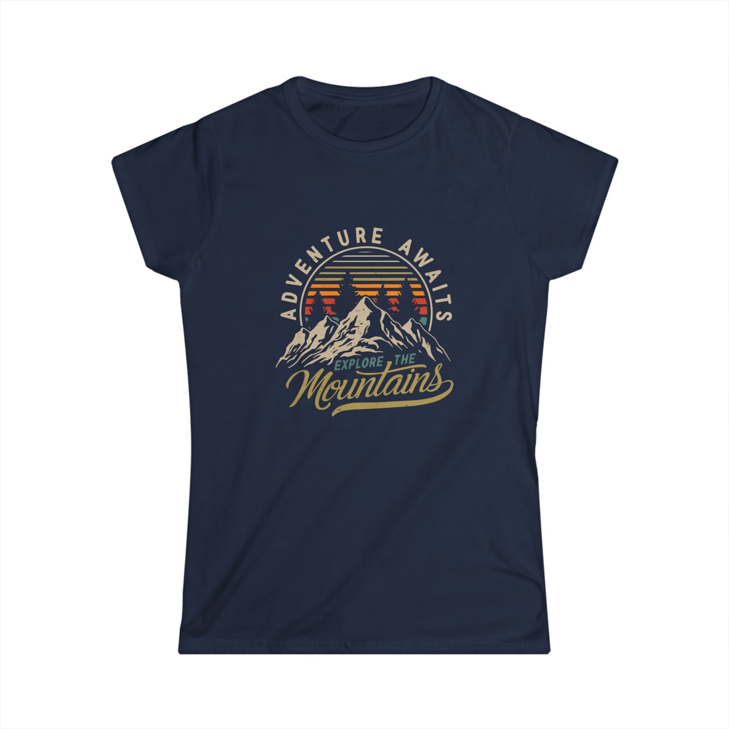 Adventure Awaits - Women's Softstyle Tee