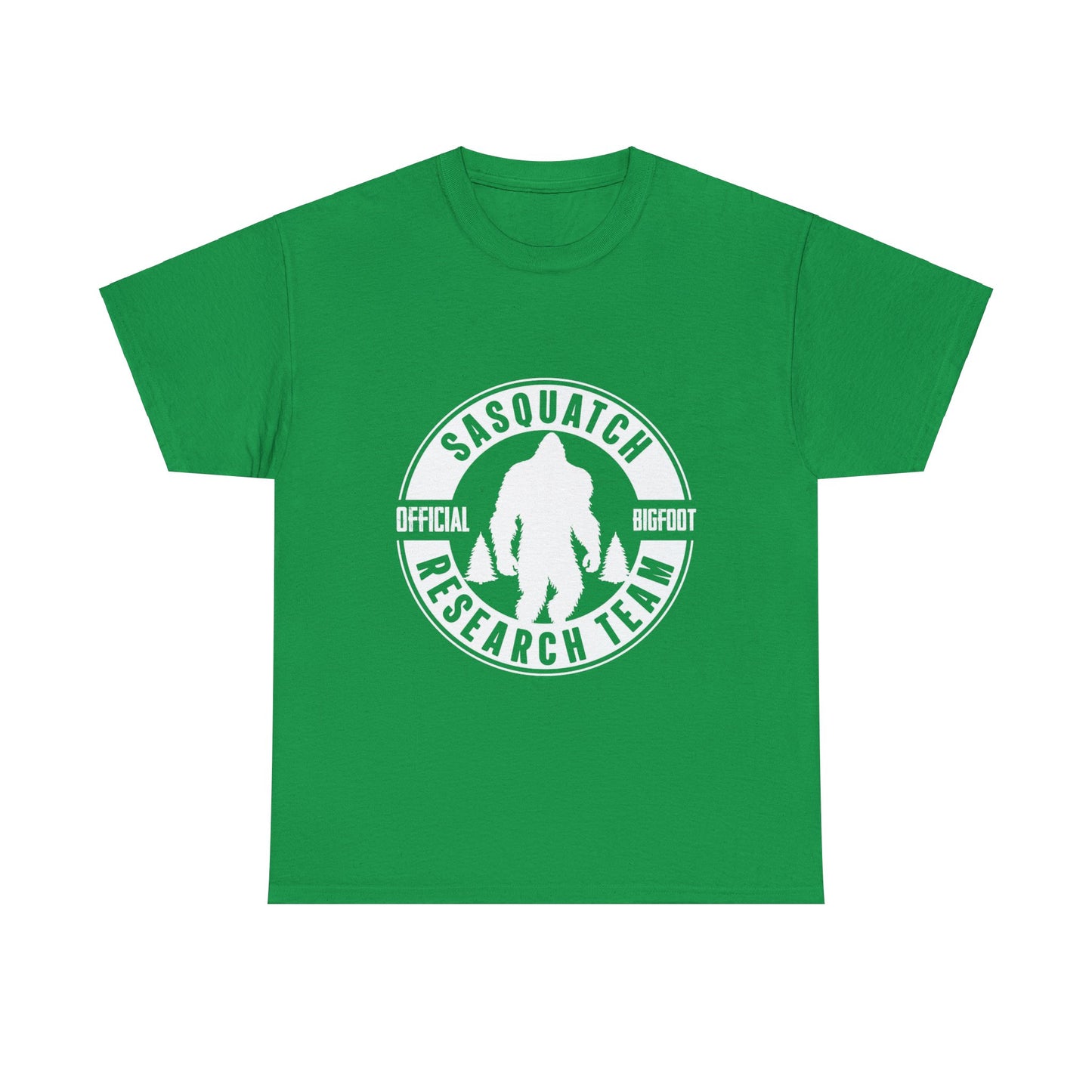 Sasquatch Research Team Official Bigfoot T-Shirt - Unisex Heavy Cotton Tee
