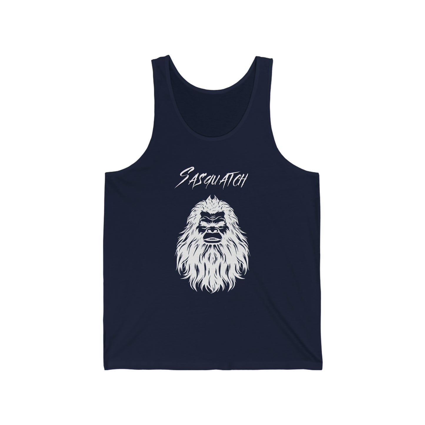 Sasquatch Selfie - Unisex Jersey Tank