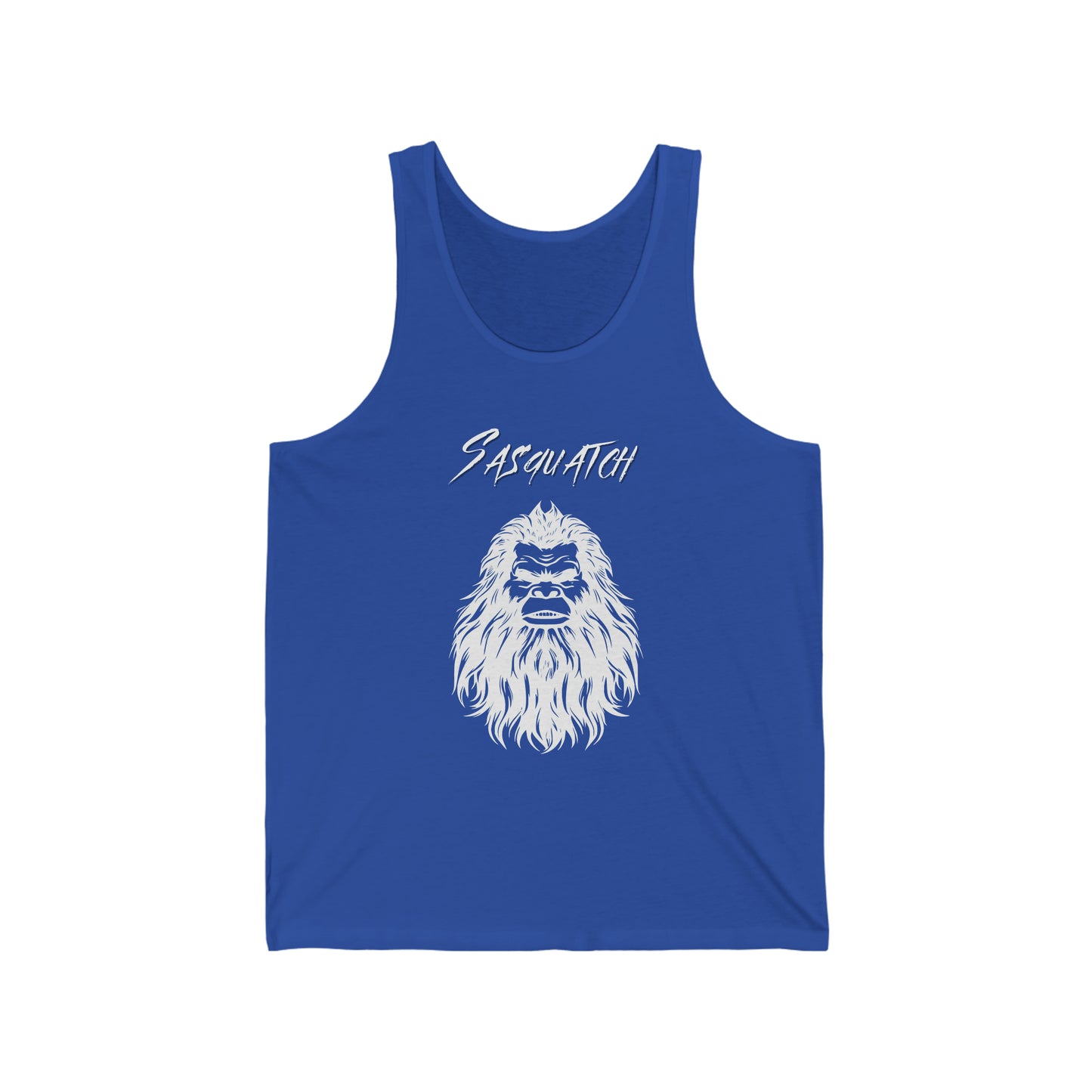 Sasquatch Selfie - Unisex Jersey Tank