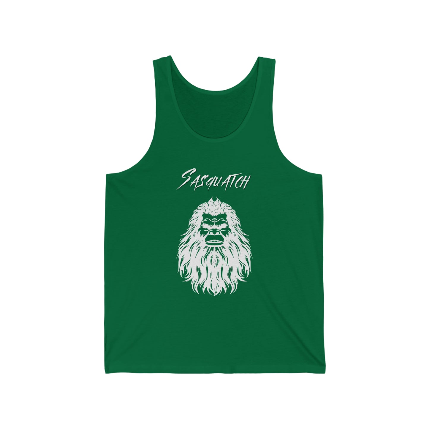 Sasquatch Selfie - Unisex Jersey Tank