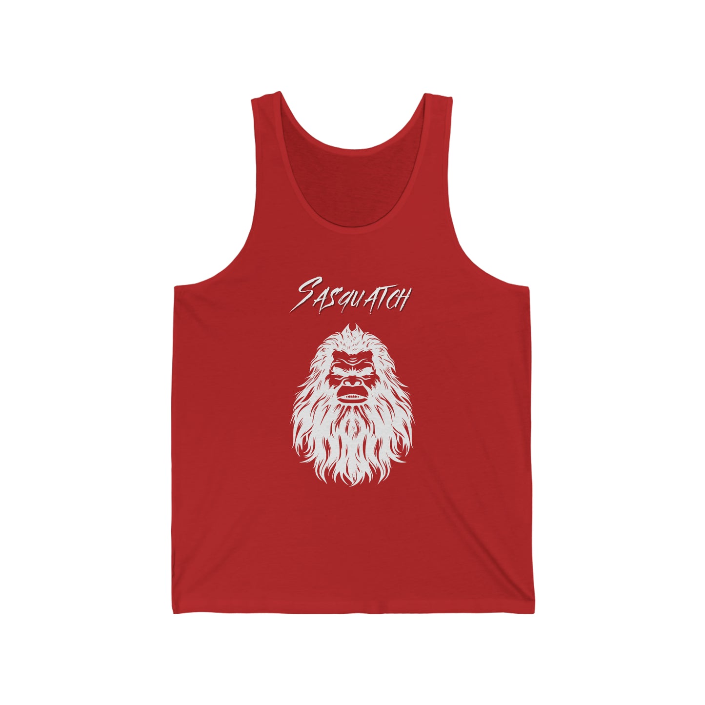 Sasquatch Selfie - Unisex Jersey Tank