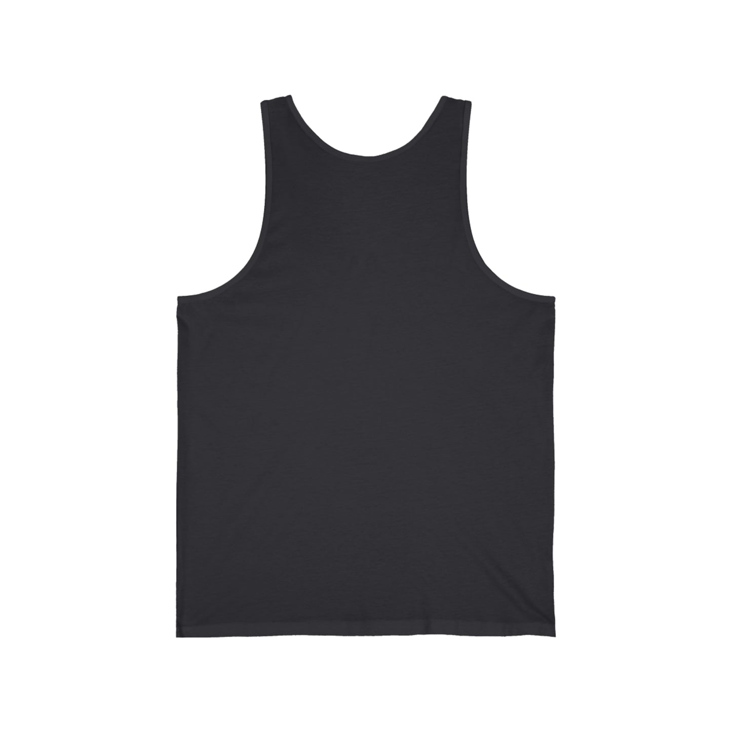 Bigfoot Print with Mountains - Unisex Jersey Tank