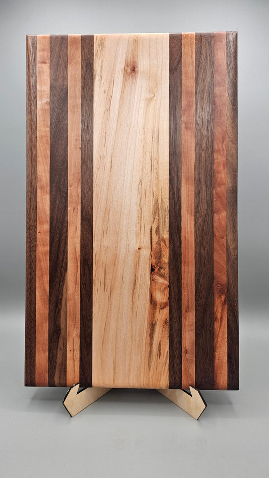 Cutting Board - Walnut, Pear, Maple