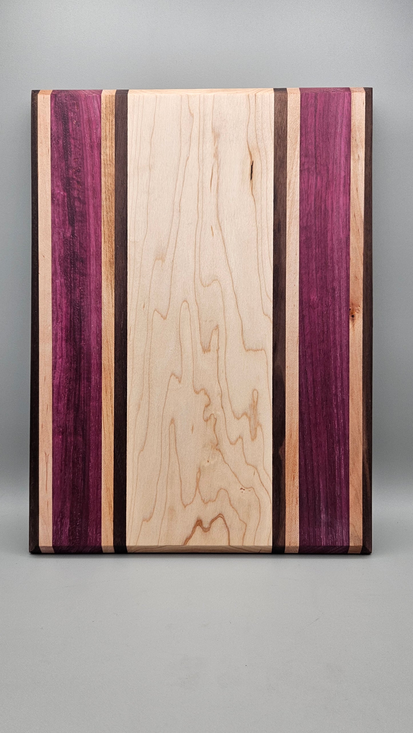 Cutting Board - Walnut, Maple, Purpleheart