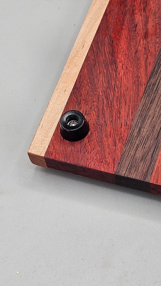 Cutting Board - Padauk, Walnut, Maple