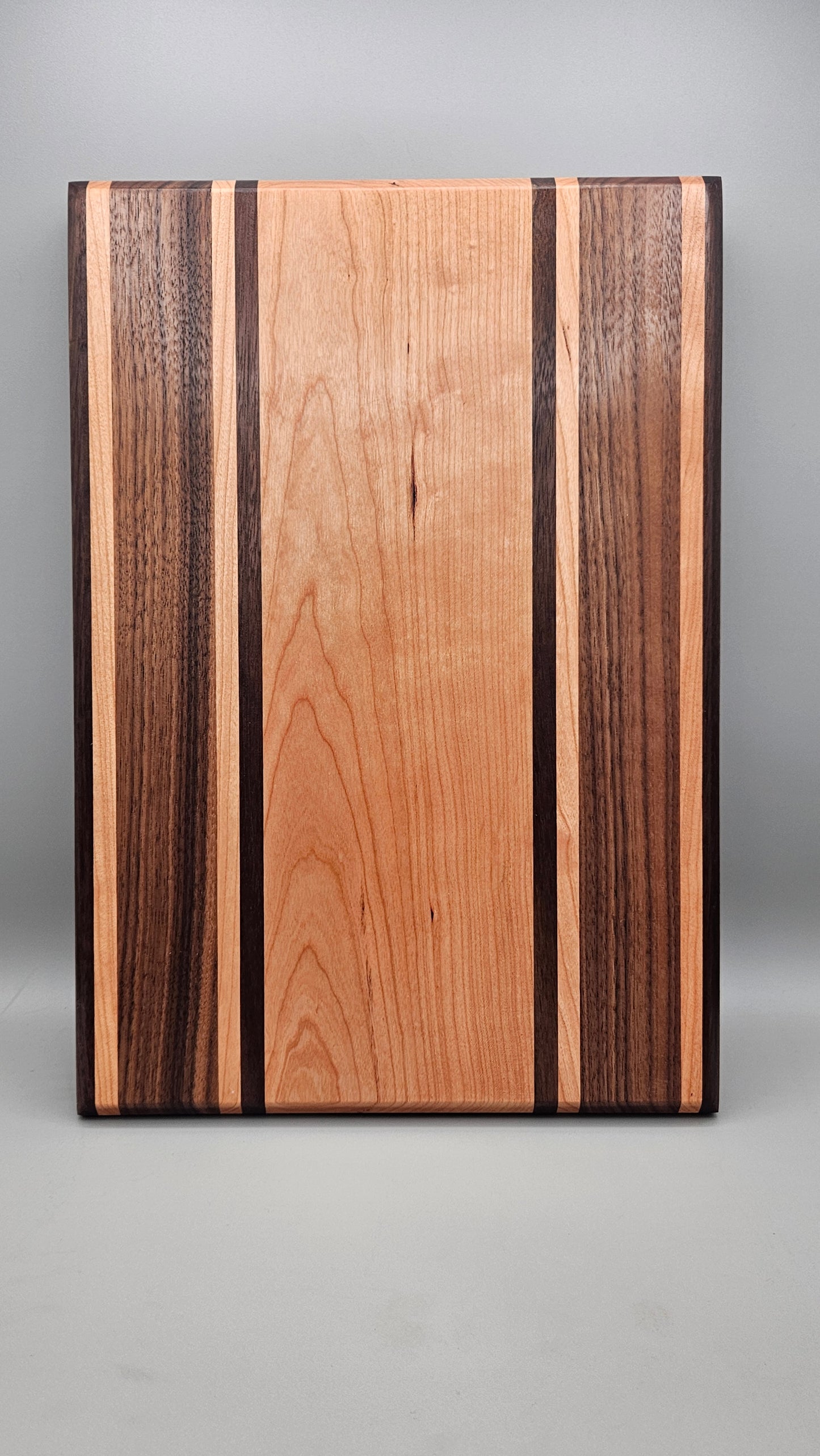 Cherry and Walnut Cutting Board