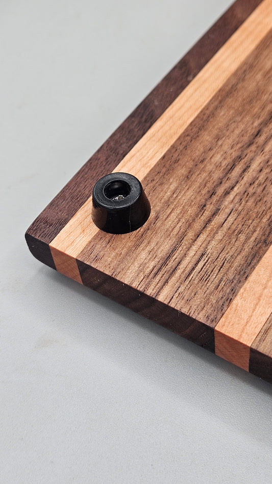 Cherry and Walnut Cutting Board