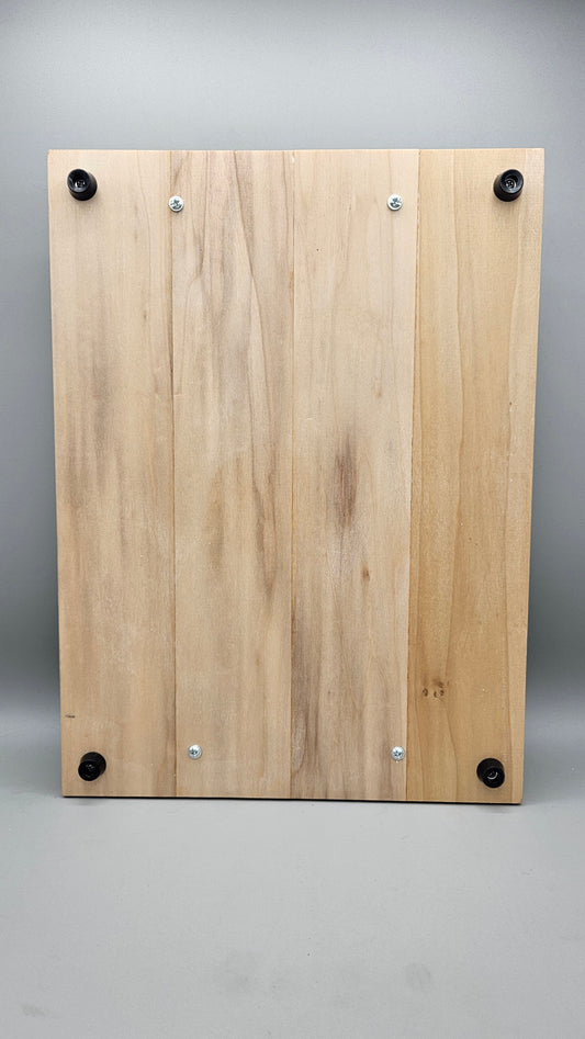 Santa Cookie Tray with Leather Handles