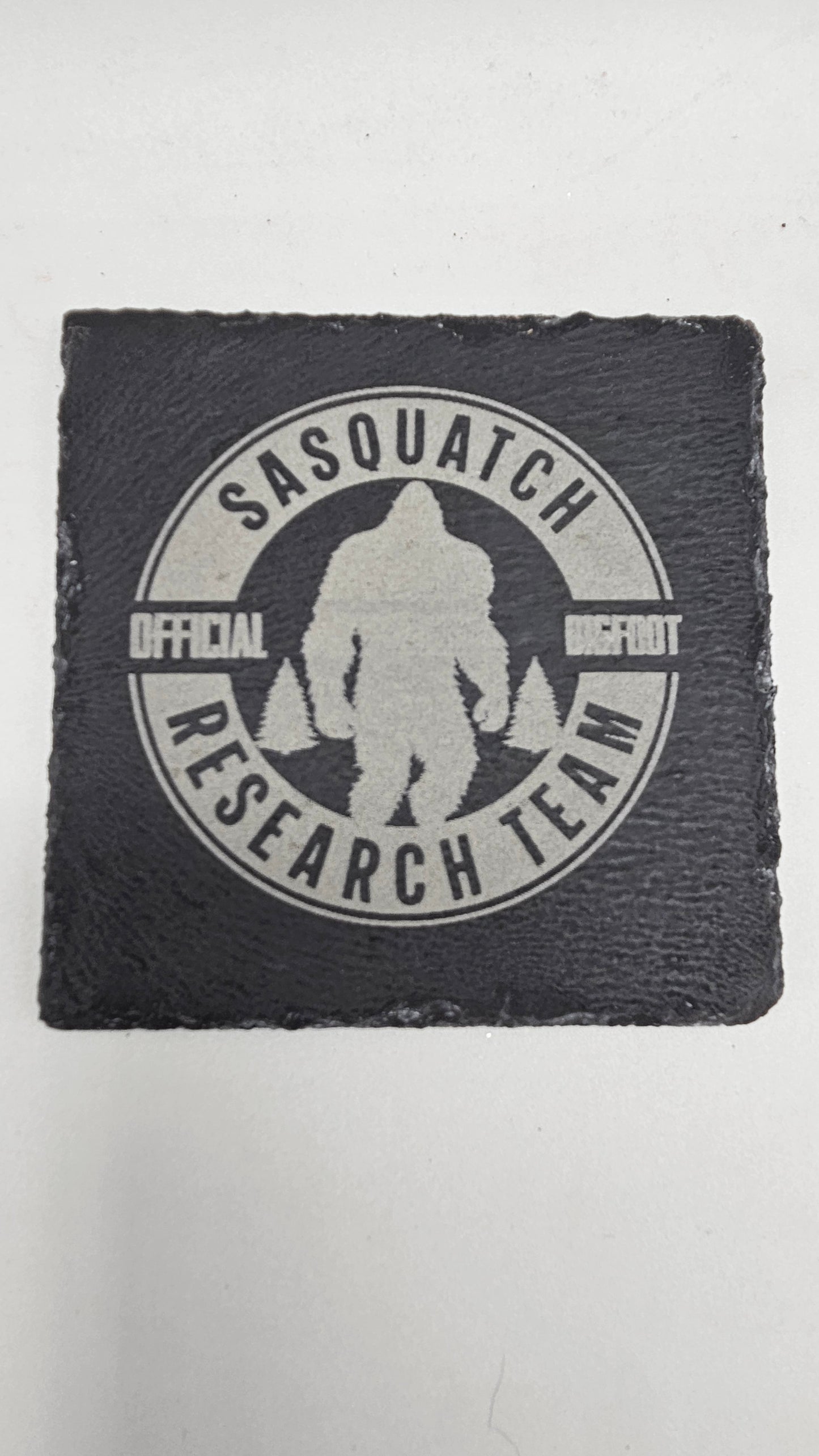 Slate Coasters - Sasquatch Research Team