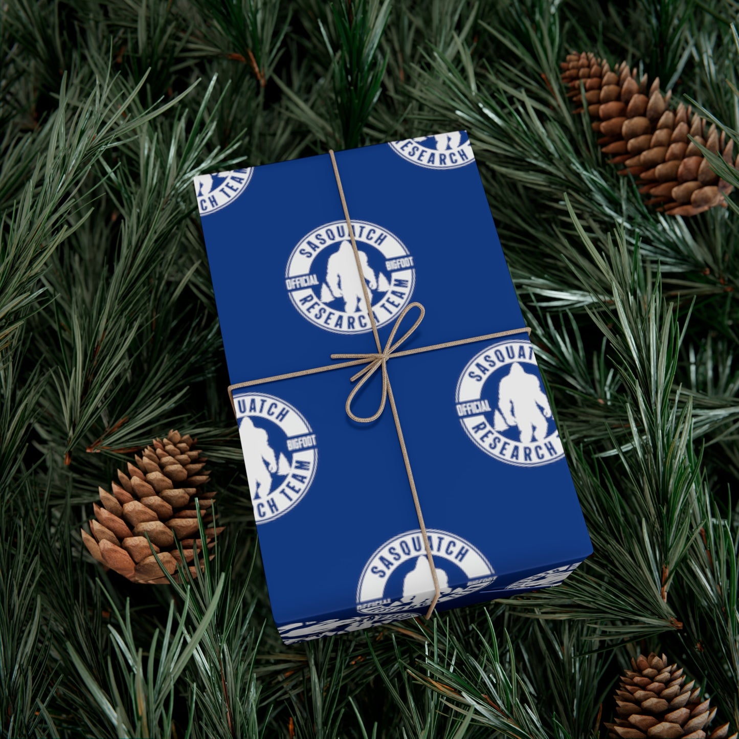 Sasquatch Research Team Official - Wrapping Paper - Bigfoot Bigheart Studio