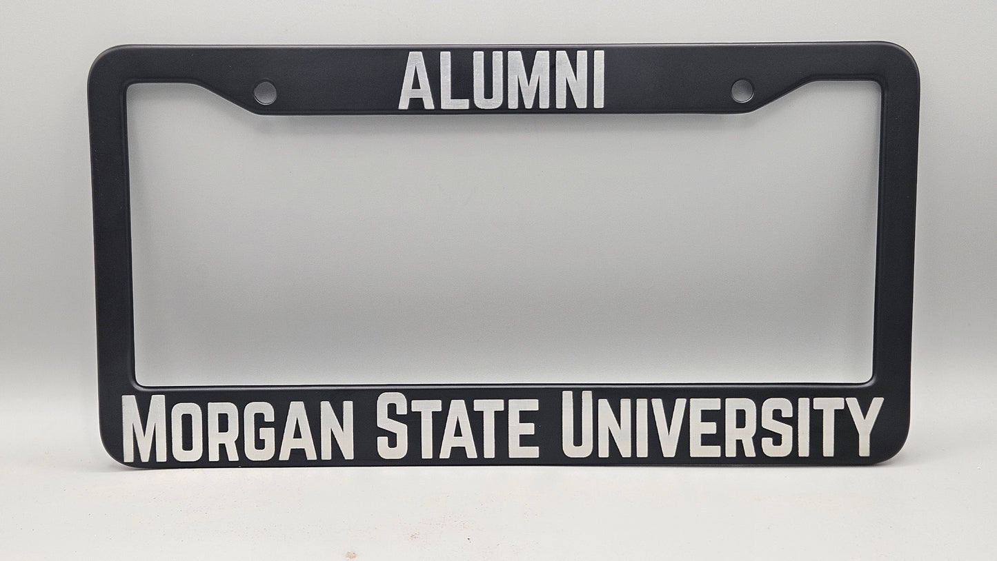 Alumni Customizable - Metal License Plate Frame