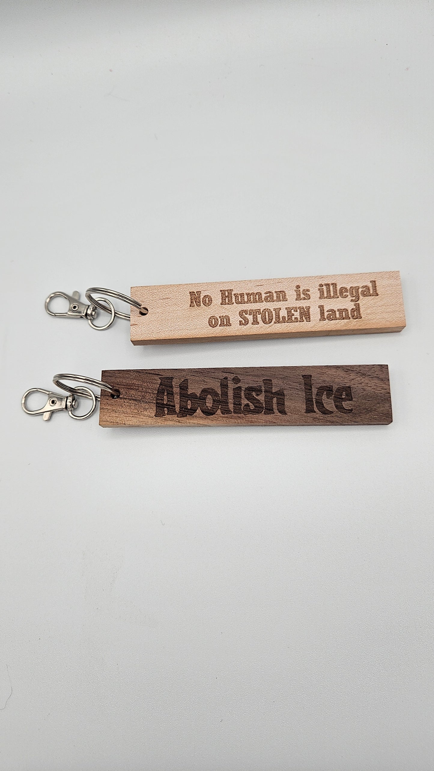 Keychains For A Cause - Abolish ICE