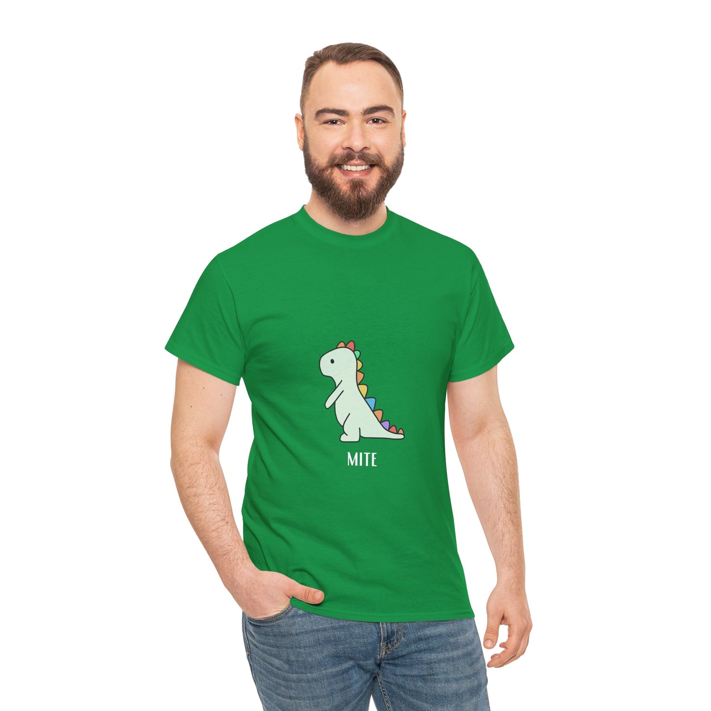 Dino-Mite Adult T-Shirt - Unisex Heavy Cotton Tee