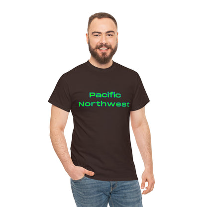 Pacific Northwest Simple T-Shirt - Unisex Heavy Cotton Tee