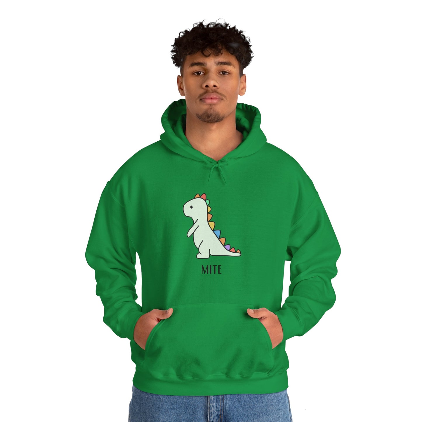 Dino-Mite Hoodie - Unisex Heavy Blend™ Hooded Sweatshirt - Bigfoot Bigheart Studio