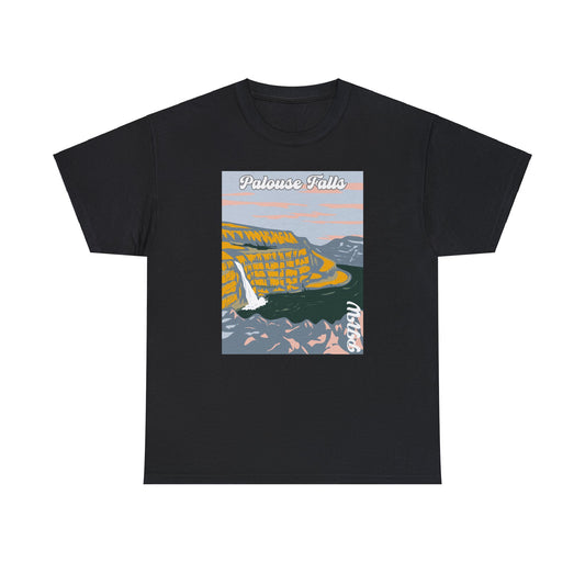 PNW Palouse Falls T-Shirt - Unisex Heavy Cotton Tee