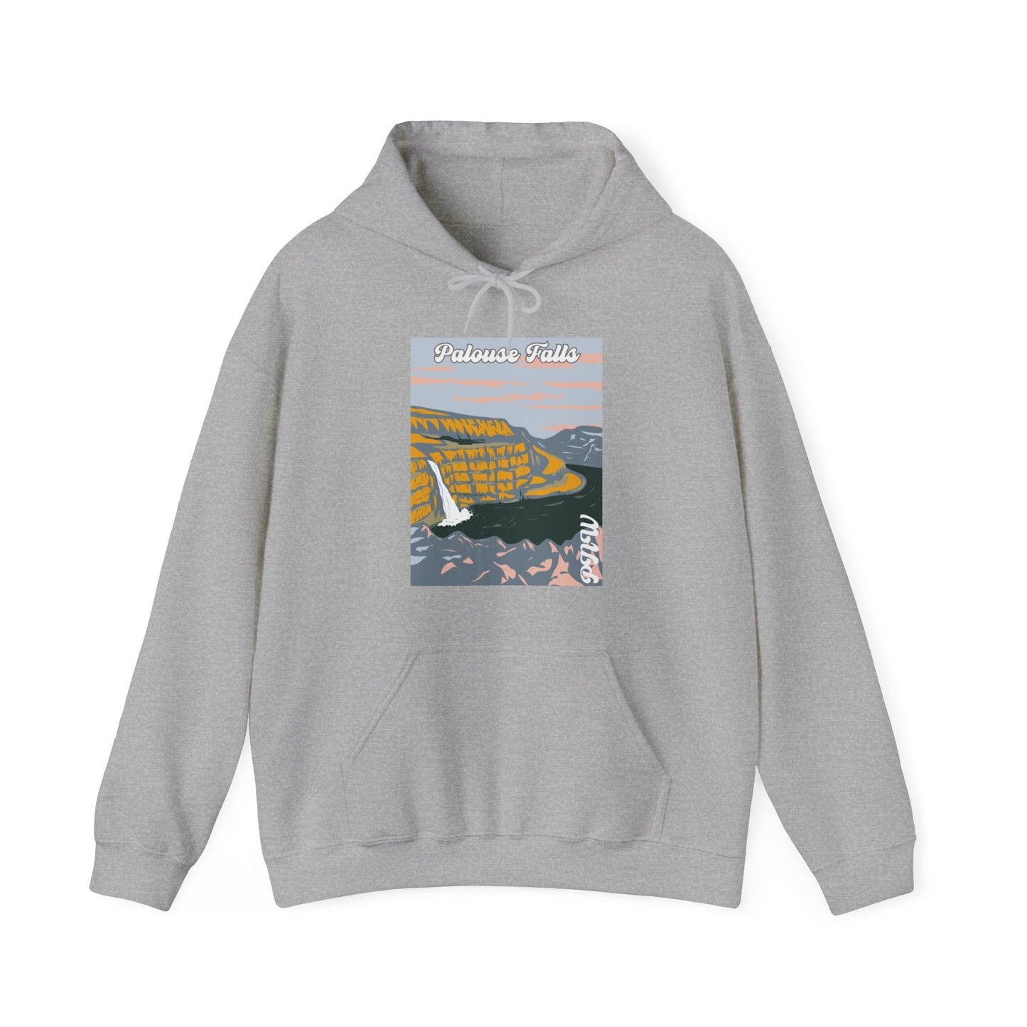 PNW Palouse Falls Hoodie - Unisex Heavy Blend™ Hooded Sweatshirt