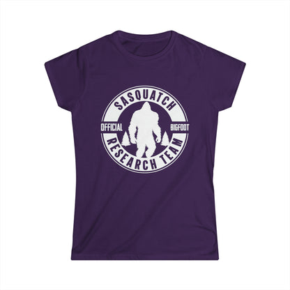 Sasquatch Research Team Official Bigfoot - Women's Softstyle Tee