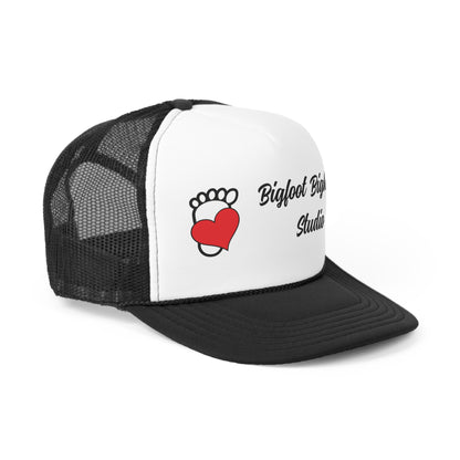 Bigfoot Bigheart Studio Logo - Trucker Caps