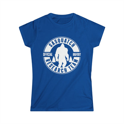 Sasquatch Research Team Official Bigfoot - Women's Softstyle Tee