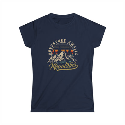 Adventure Awaits - Women's Softstyle Tee