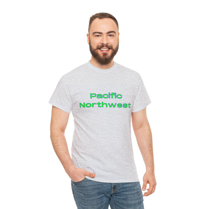 Pacific Northwest Simple T-Shirt - Unisex Heavy Cotton Tee