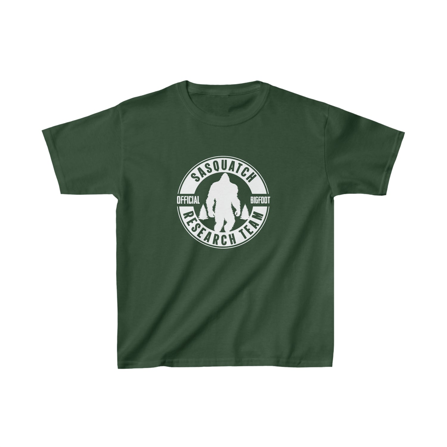 Sasquatch Research Team Official Bigfoot Youth T-Shirt - Kids Heavy Cotton™ Tee - Bigfoot Bigheart Studio