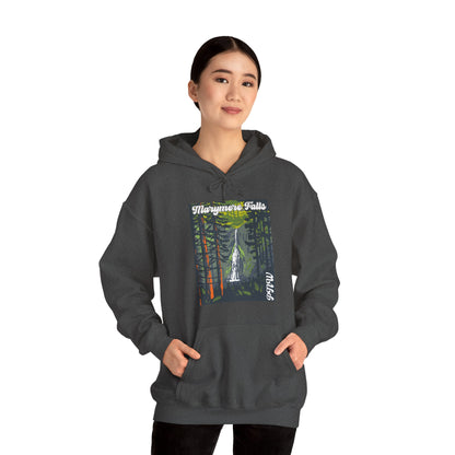 PNW Marymere Falls Hoodie - Unisex Heavy Blend™ Hooded Sweatshirt