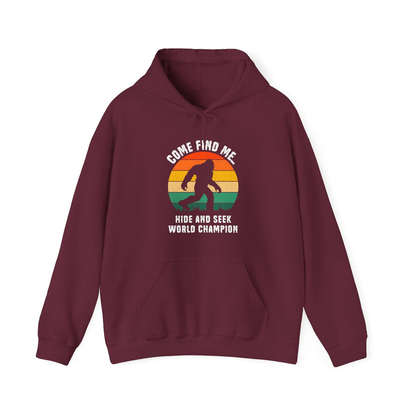 Hide and Seek Champion - Bigfoot - Unisex Heavy Blend™ Hooded Sweatshirt