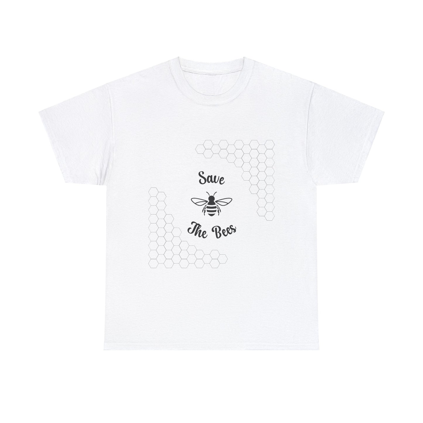 Save the Bees T-Shirt - Unisex Heavy Cotton Tee