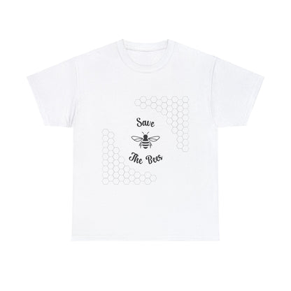 Save the Bees T-Shirt - Unisex Heavy Cotton Tee