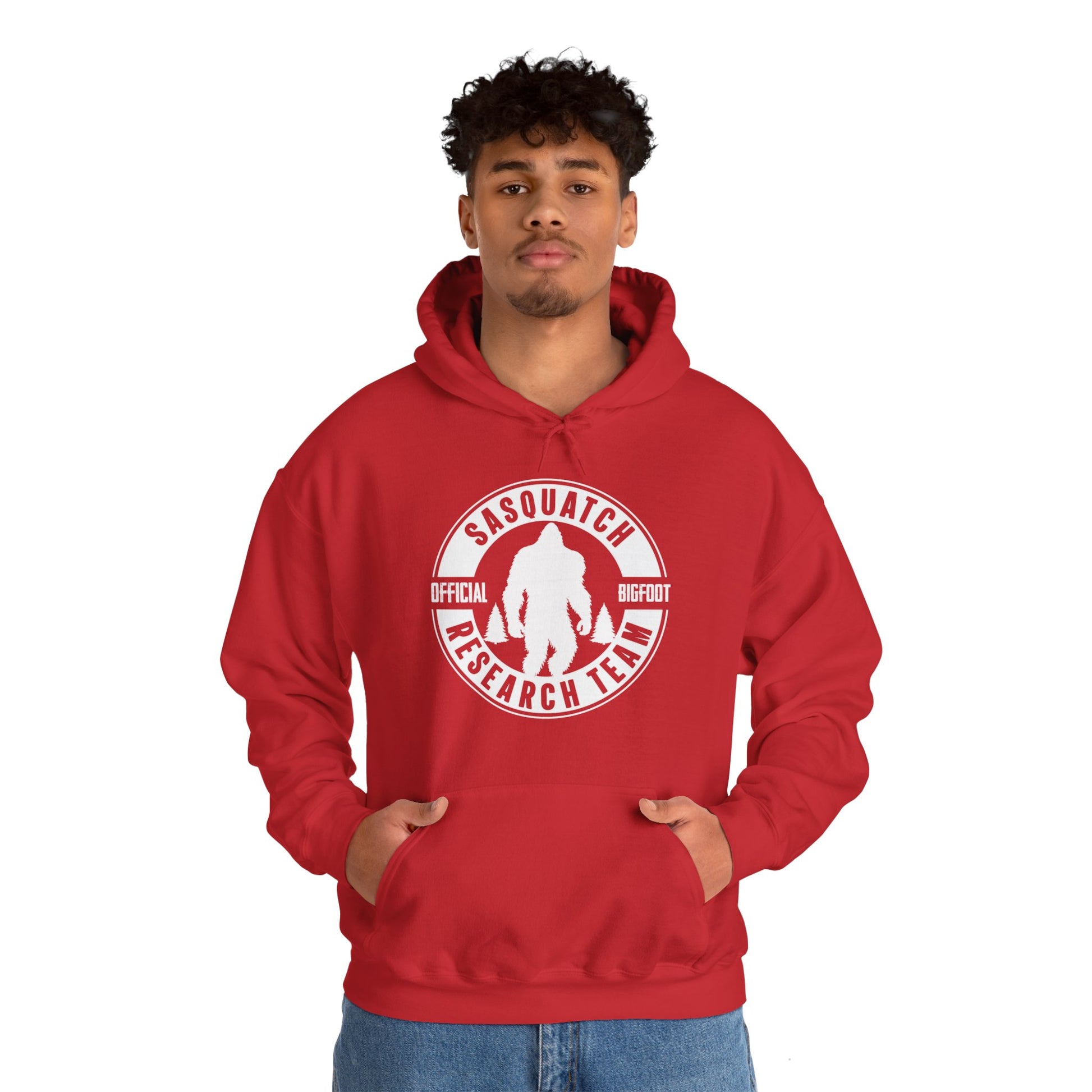 Sasquatch Research Team Official Bigfoot - Hoodie Sweatshirt - Bigfoot Bigheart Studio