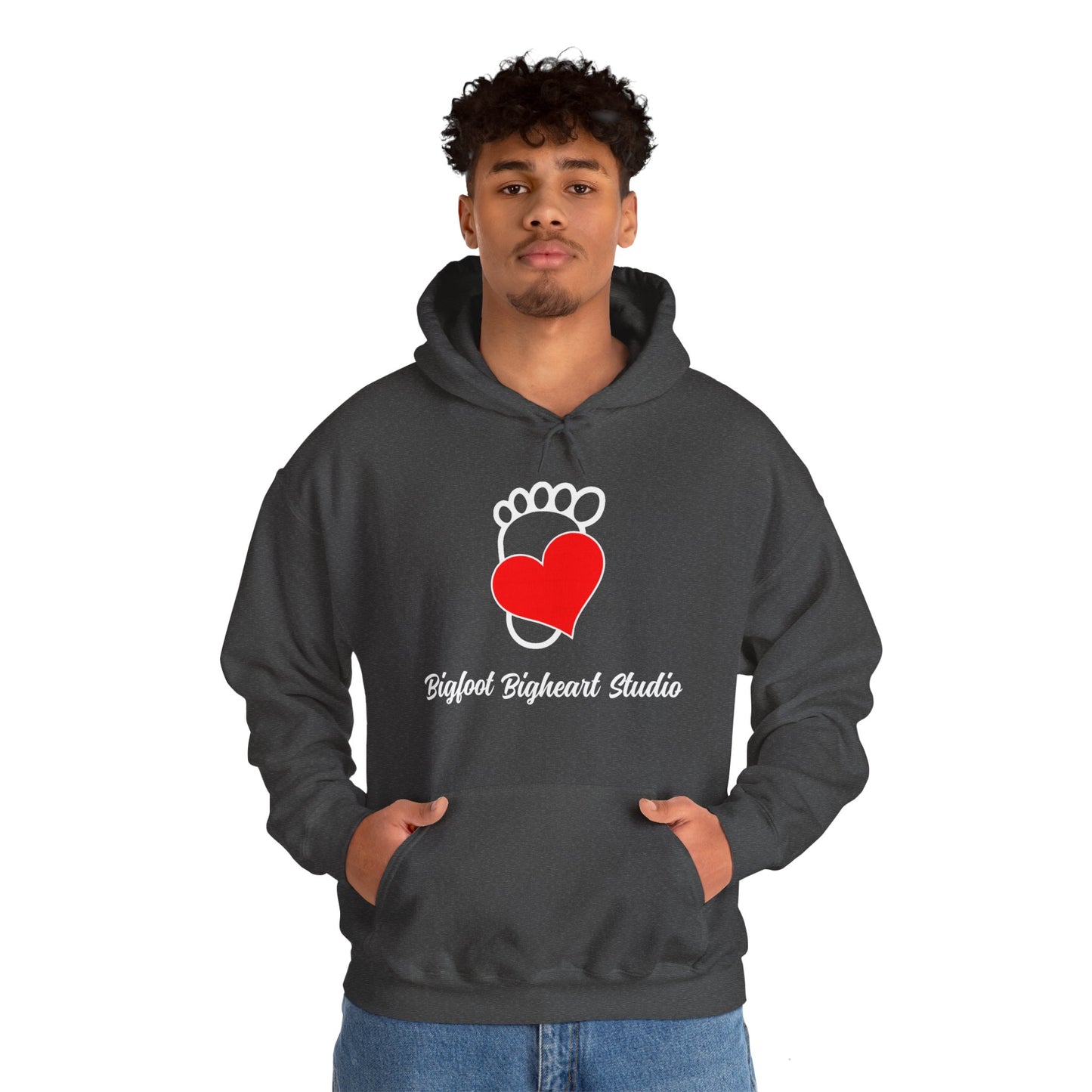 Bigfoot Bigheart Studio Logo Hoodie - Unisex Heavy Blend™ Hooded Sweatshirt