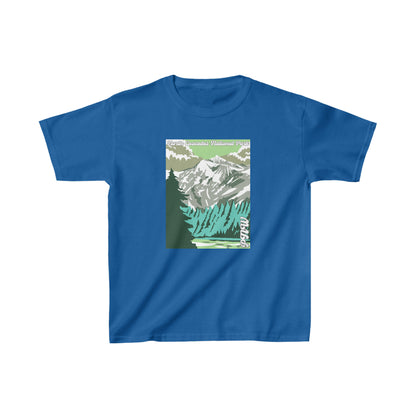 PNW North Cascades National Park Youth Tee - Kids Heavy Cotton™ Tee - Bigfoot Bigheart Studio