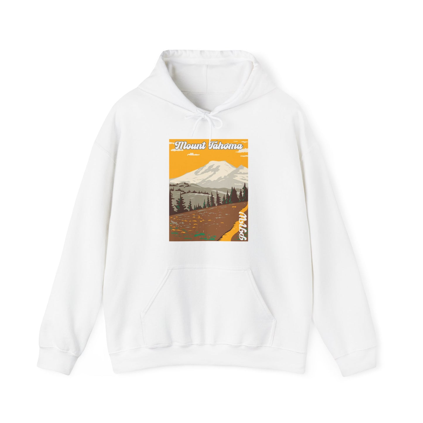 PNW Mount Tahoma (Mt. Rainier) Hoodie - Unisex Heavy Blend™ Hooded Sweatshirt