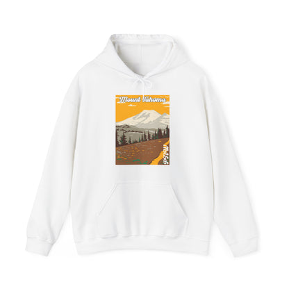 PNW Mount Tahoma (Mt. Rainier) Hoodie - Unisex Heavy Blend™ Hooded Sweatshirt