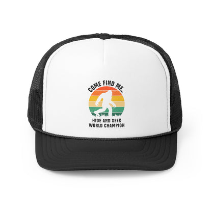 Hide and Seek Champion - Bigfoot - Trucker Caps