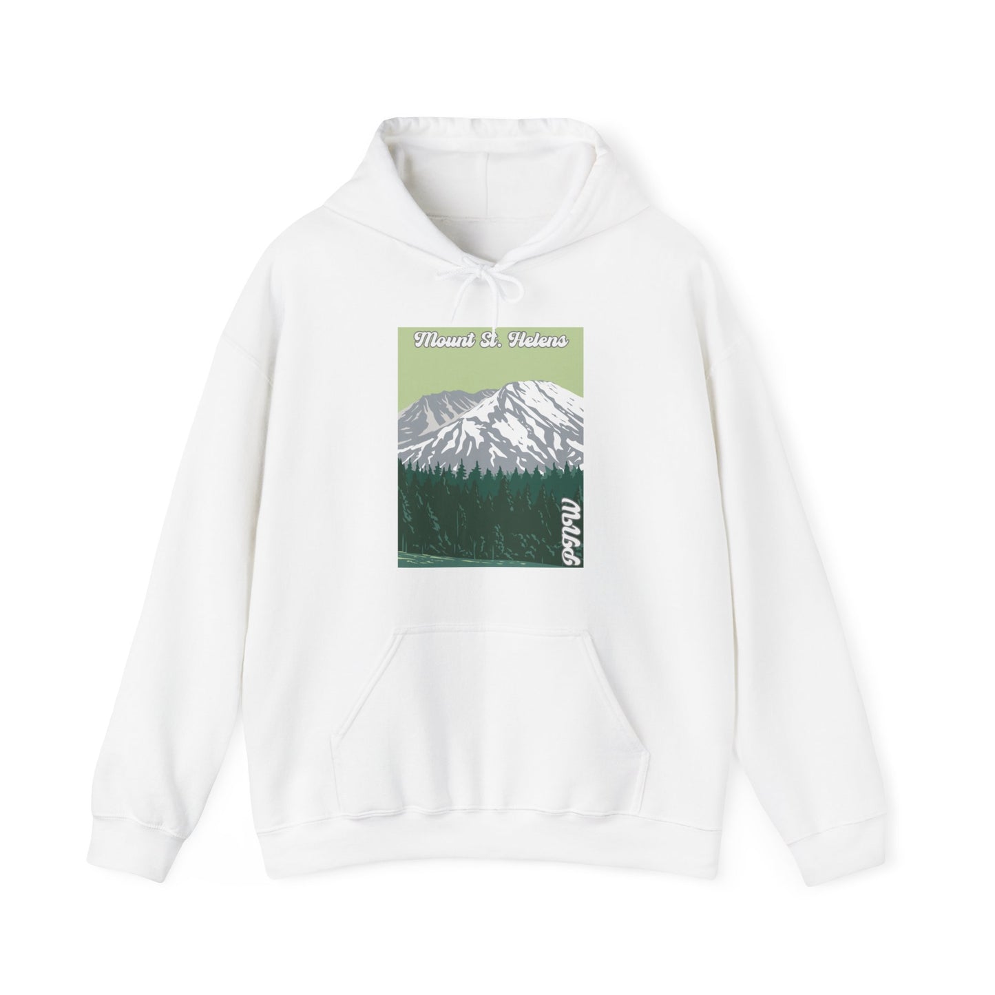 PNW Mount St. Helens Hoodie - Unisex Heavy Blend™ Hooded Sweatshirt