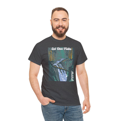 PNW Sol Duc Falls T-Shirt - Unisex Heavy Cotton Tee