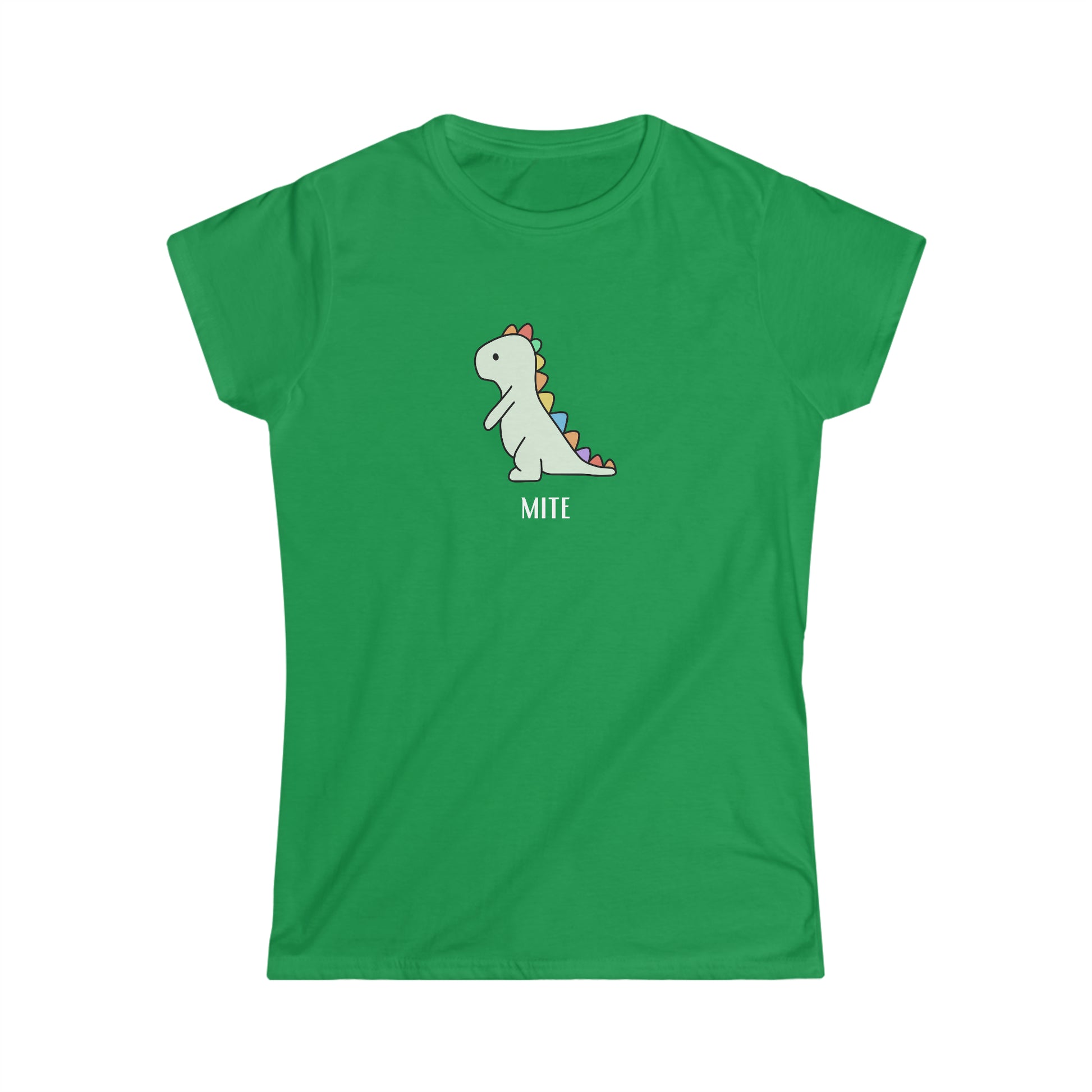 Dino-Mite - Women's Softstyle Tee - Bigfoot Bigheart Studio