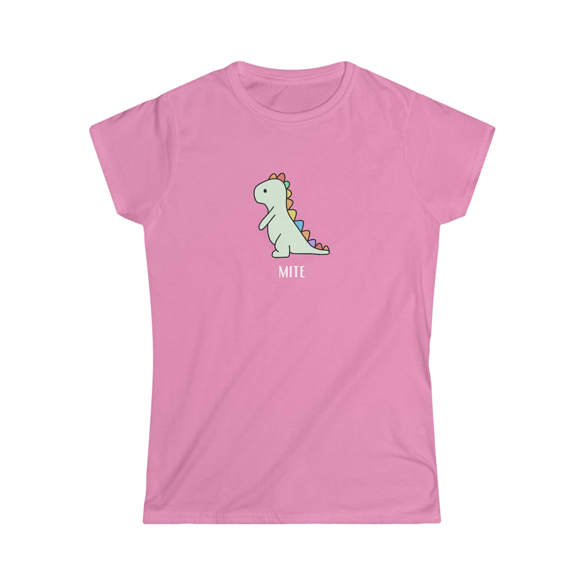 Dino-Mite - Women's Softstyle Tee - Bigfoot Bigheart Studio