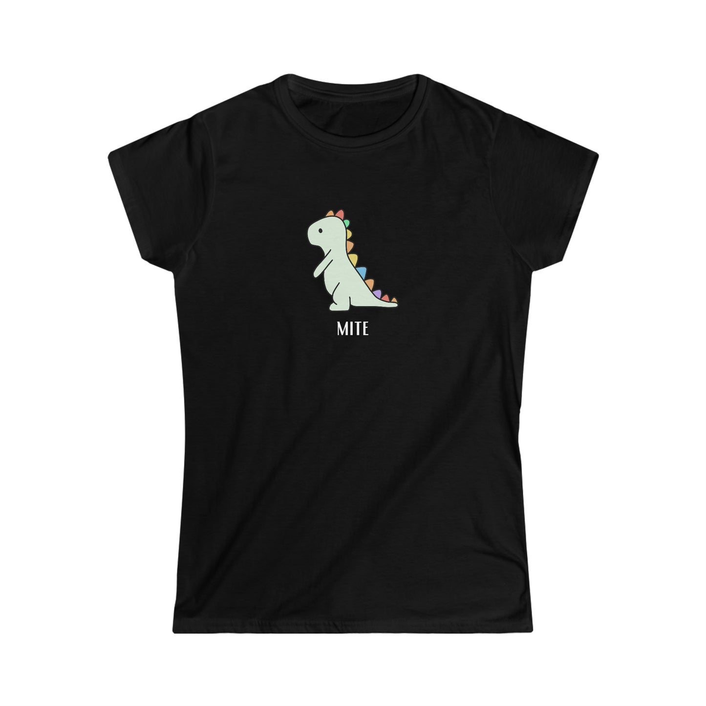 Dino-Mite - Women's Softstyle Tee - Bigfoot Bigheart Studio