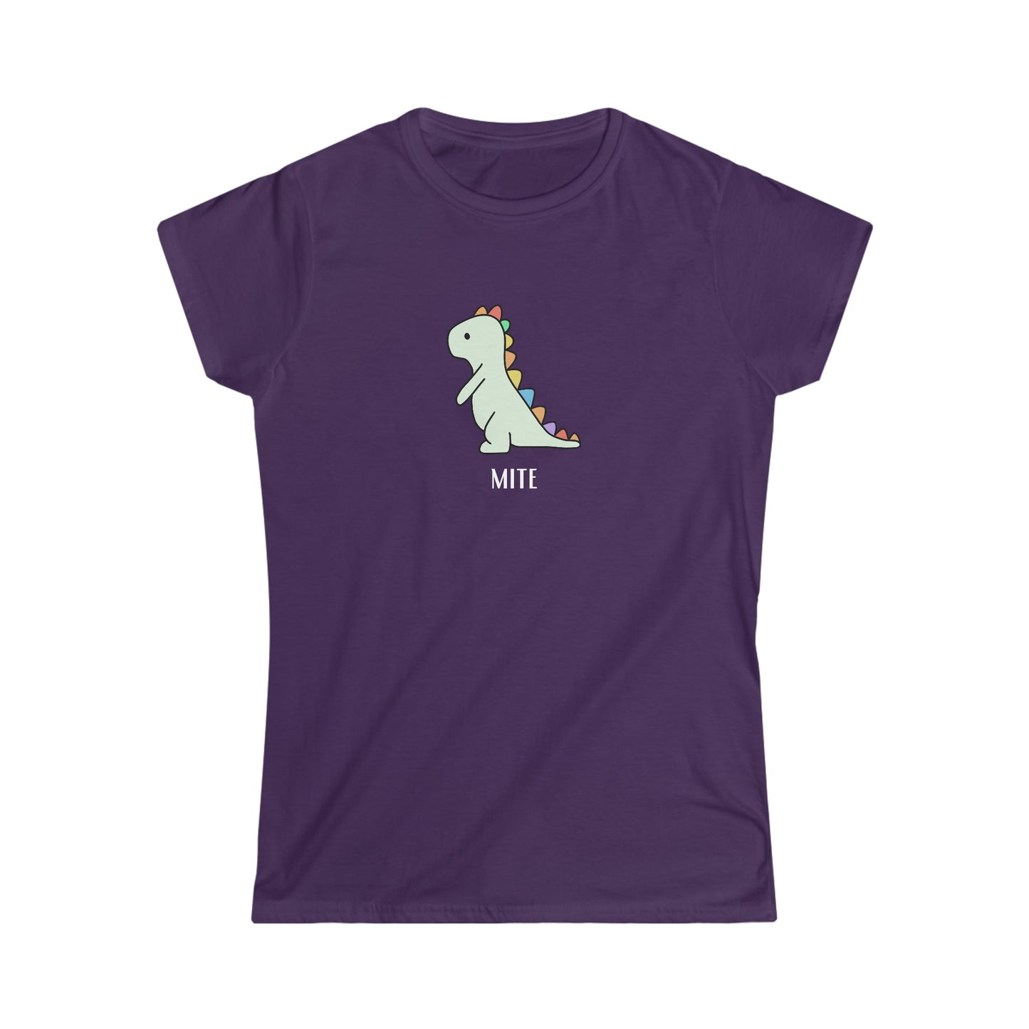 Dino-Mite - Women's Softstyle Tee - Bigfoot Bigheart Studio