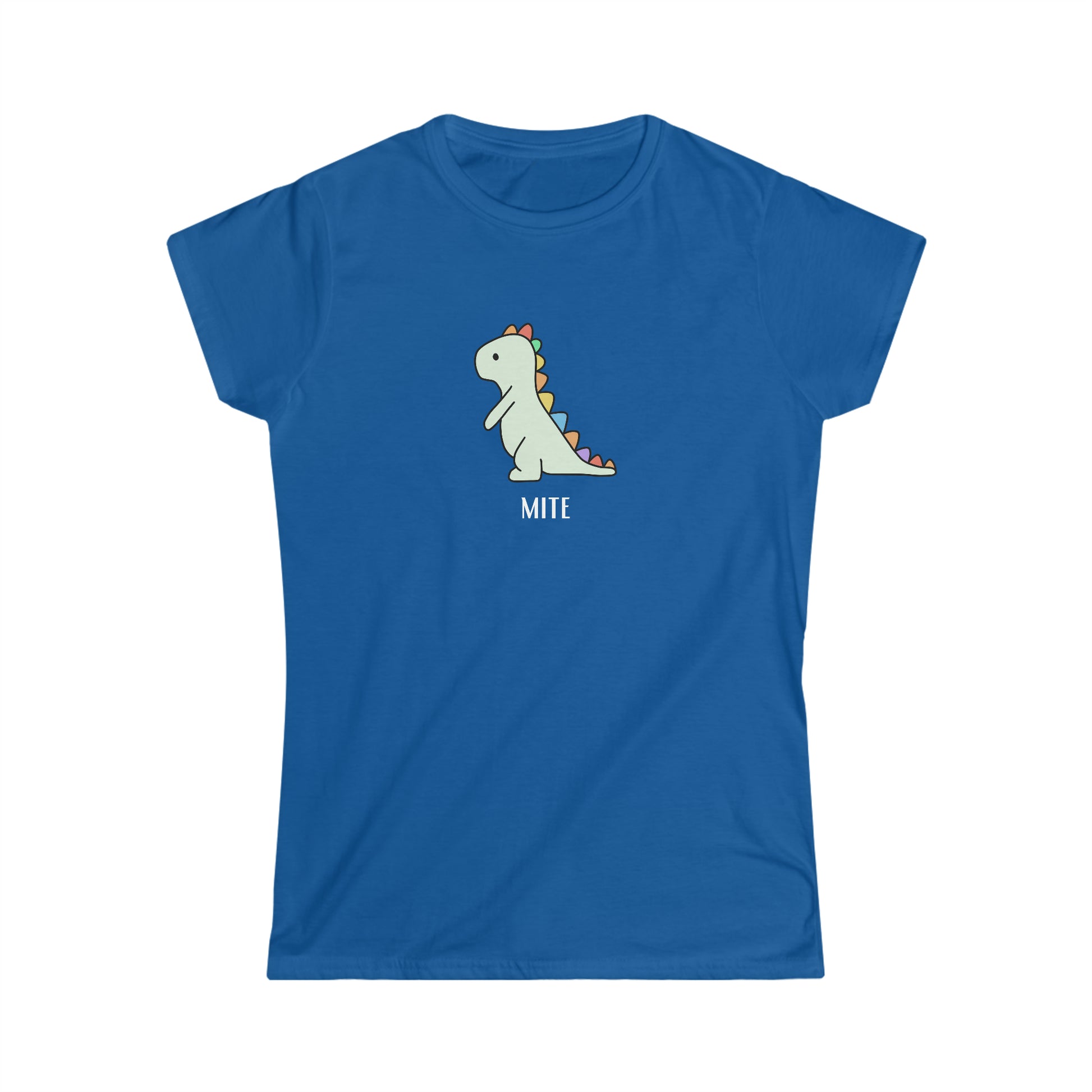 Dino-Mite - Women's Softstyle Tee - Bigfoot Bigheart Studio