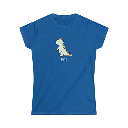 Dino-Mite - Women's Softstyle Tee - Bigfoot Bigheart Studio