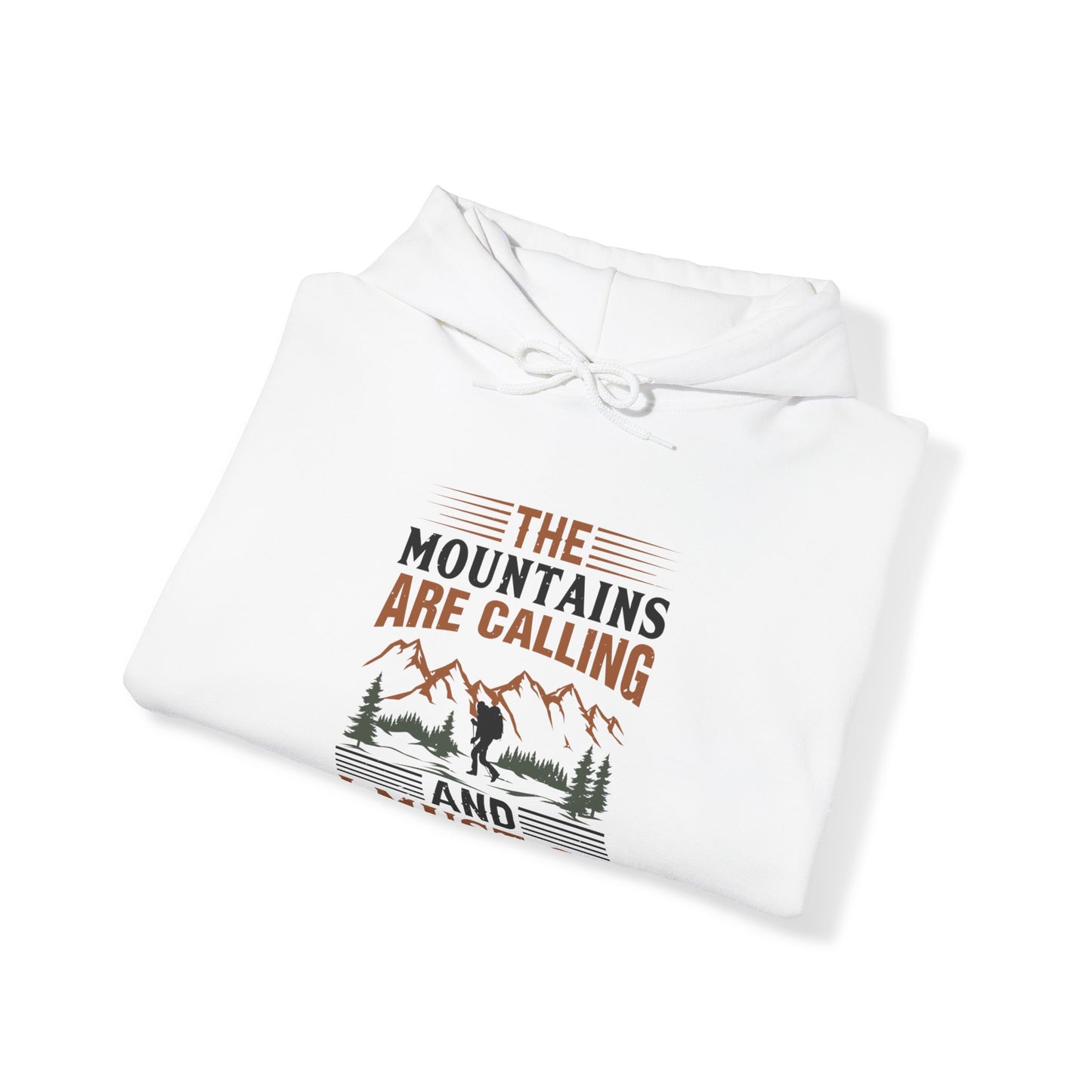 The Mountains Are Calling Hoodie - Unisex Heavy Blend™ Hooded Sweatshirt