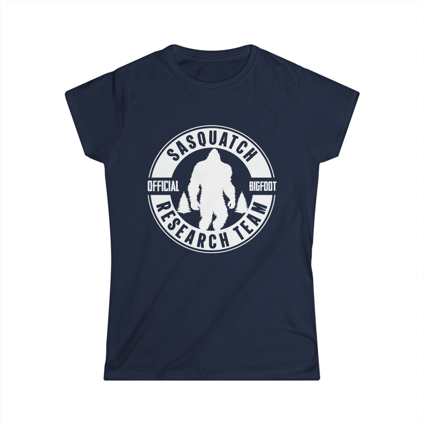 Sasquatch Research Team Official Bigfoot - Women's Softstyle Tee