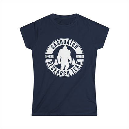 Sasquatch Research Team Official Bigfoot - Women's Softstyle Tee