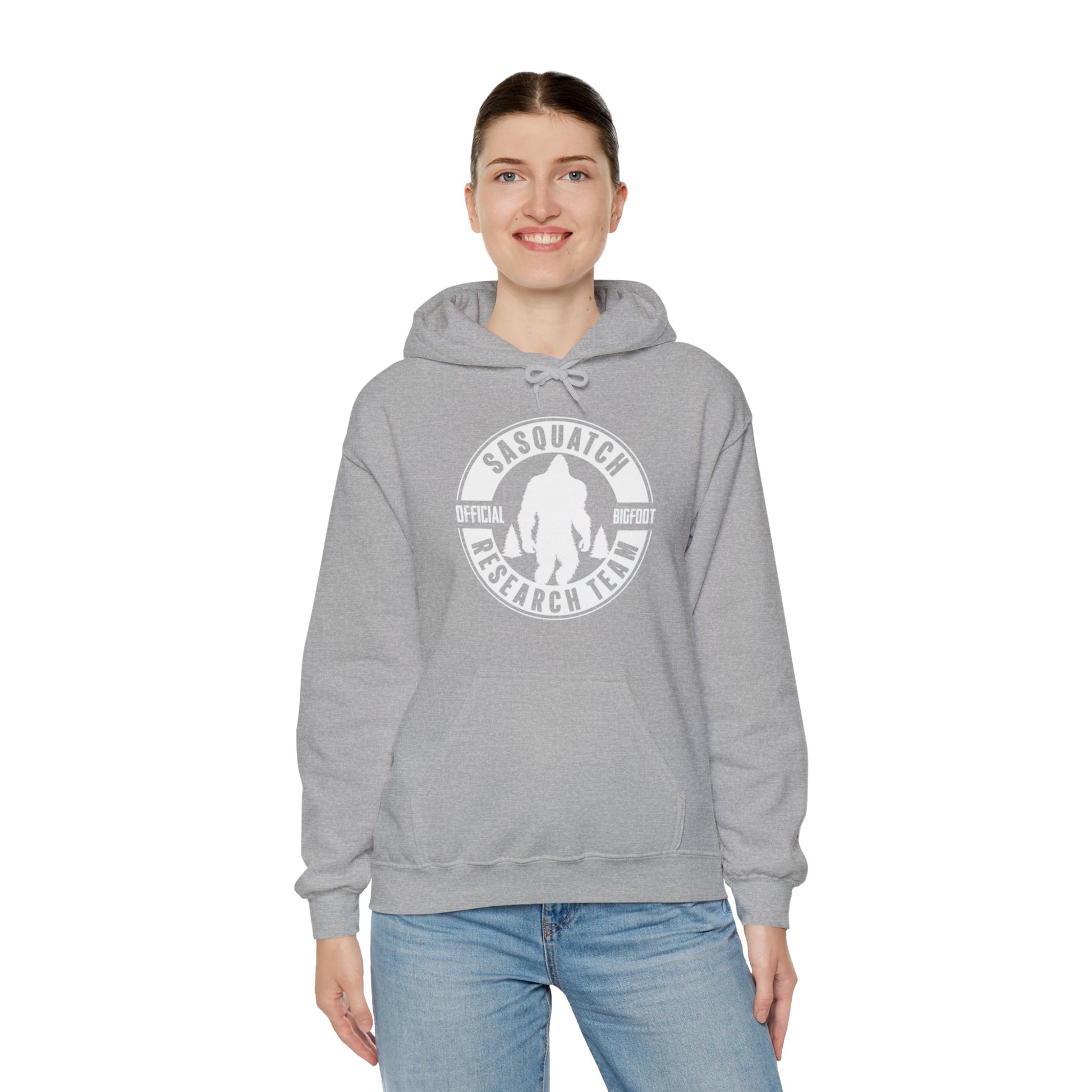 Sasquatch Research Team Official Bigfoot - Hoodie Sweatshirt - Bigfoot Bigheart Studio